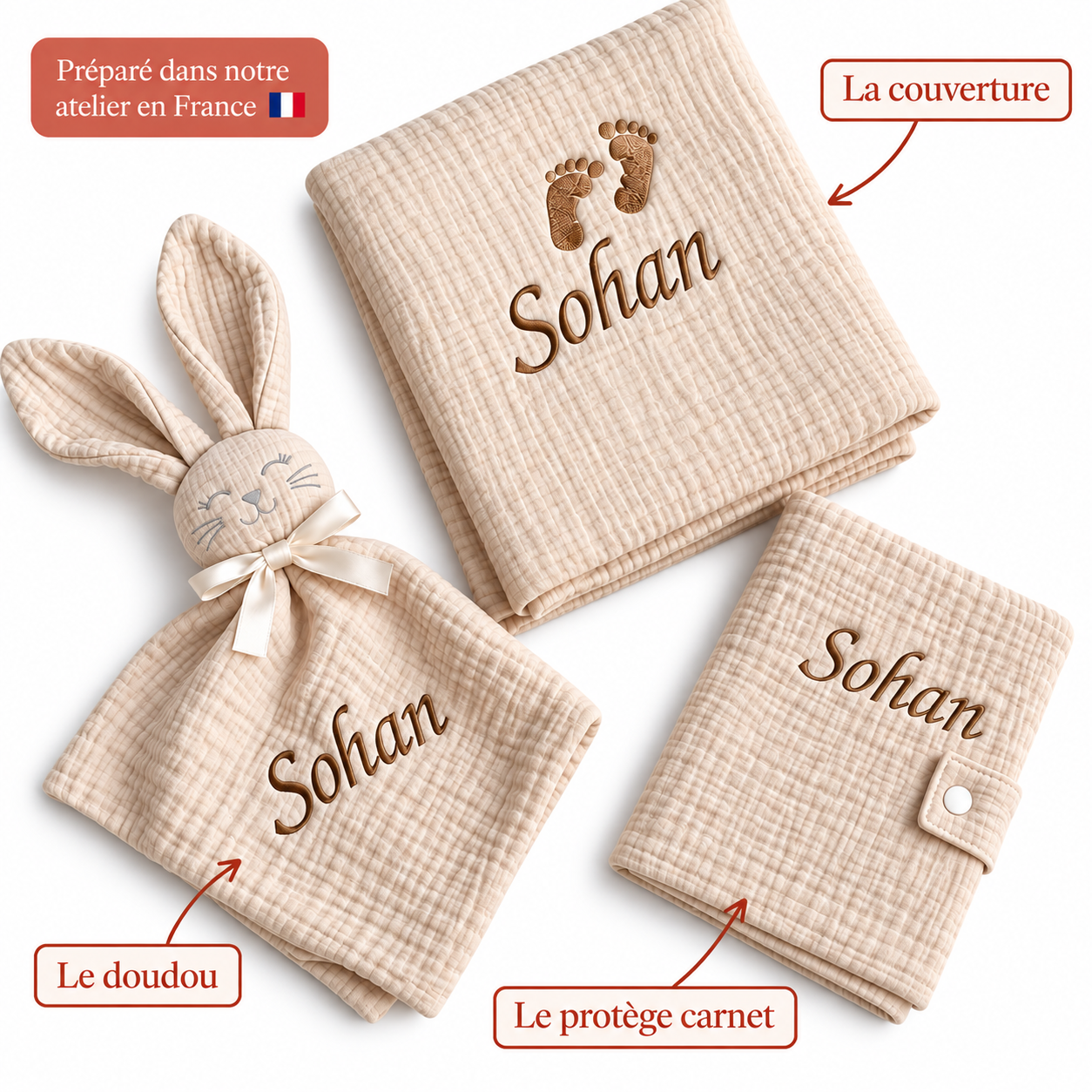 Coffret Gaze  de coton