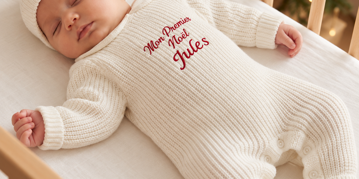 Ensemble tricot 1er Noël