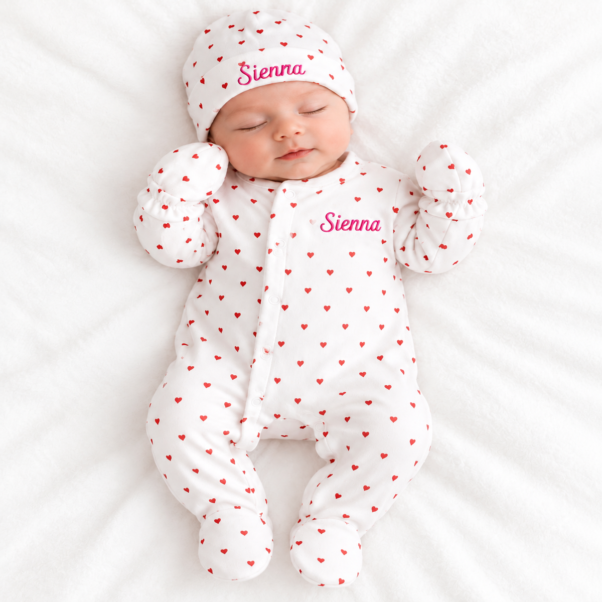 Tenue velours Coeur