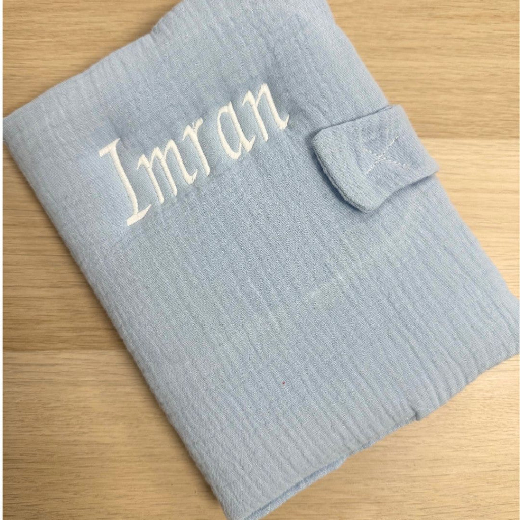 Protège carnet Gaze de coton