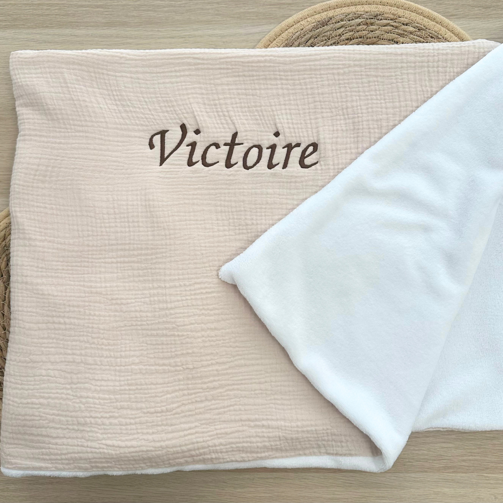 Couverture Gaz de coton polaire